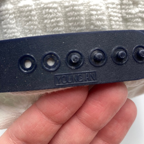 Vintage Clover Leaf Trucker Hat Navy Blue Mesh Snapback Adult One Size Fits All - Picture 6 of 8